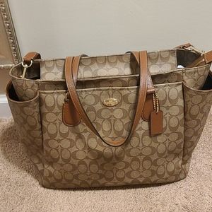 Coach diaper baby bag